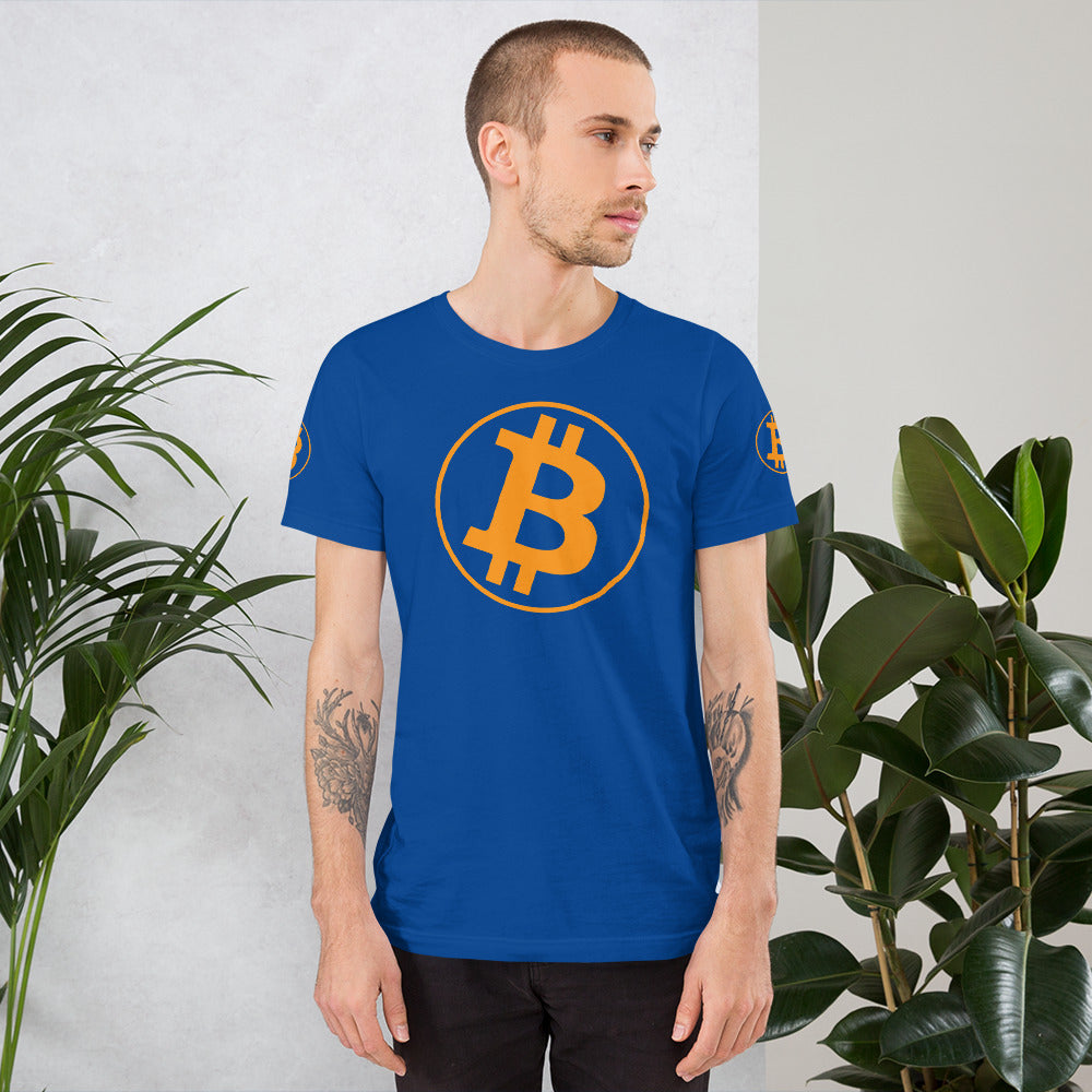 Bitcoin Circle | t shirt | bitcoin-tee | printful