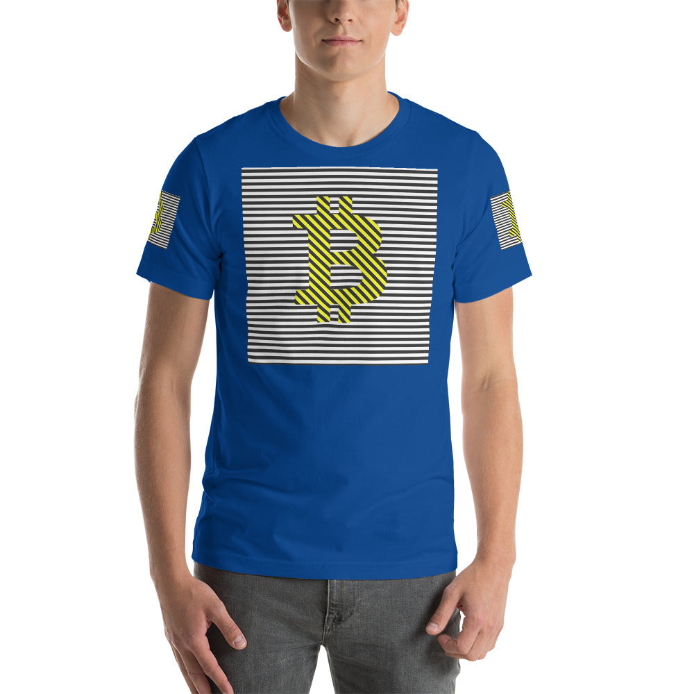 Bitcoin Abstract | Shirts & Tops | bitcoin-astract | PRINTFUL