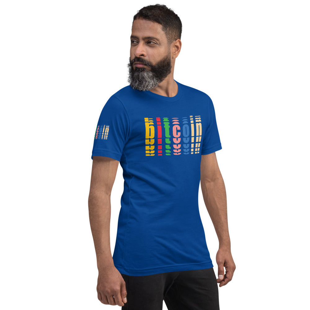 Bitcoin The Color Of Crypto | Shirts & Tops | bitcoin-the-color-of-crypto-shirt | printful