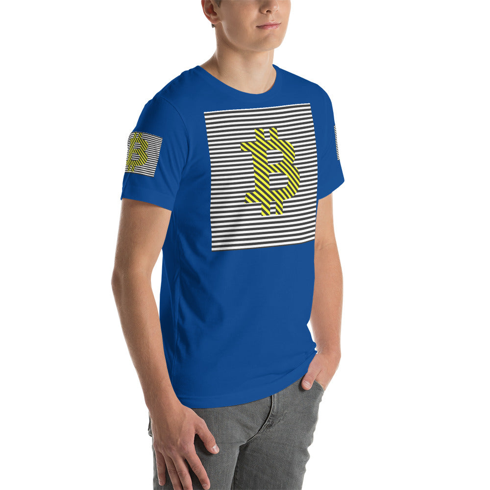 Bitcoin Abstract | Shirts & Tops | bitcoin-astract | PRINTFUL