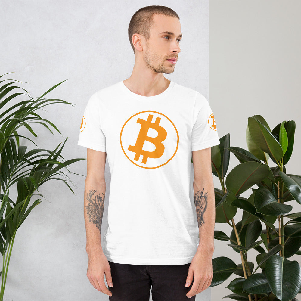 Bitcoin Circle | t shirt | bitcoin-tee | printful