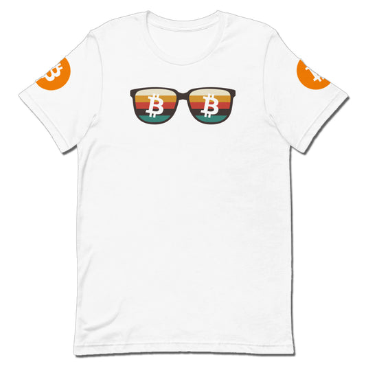 Bitcoin Shades | Shirts & Tops | bitcoin-shade-tee | printful