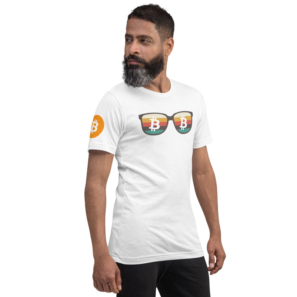Bitcoin Shades | Shirts & Tops | bitcoin-shade-tee | printful
