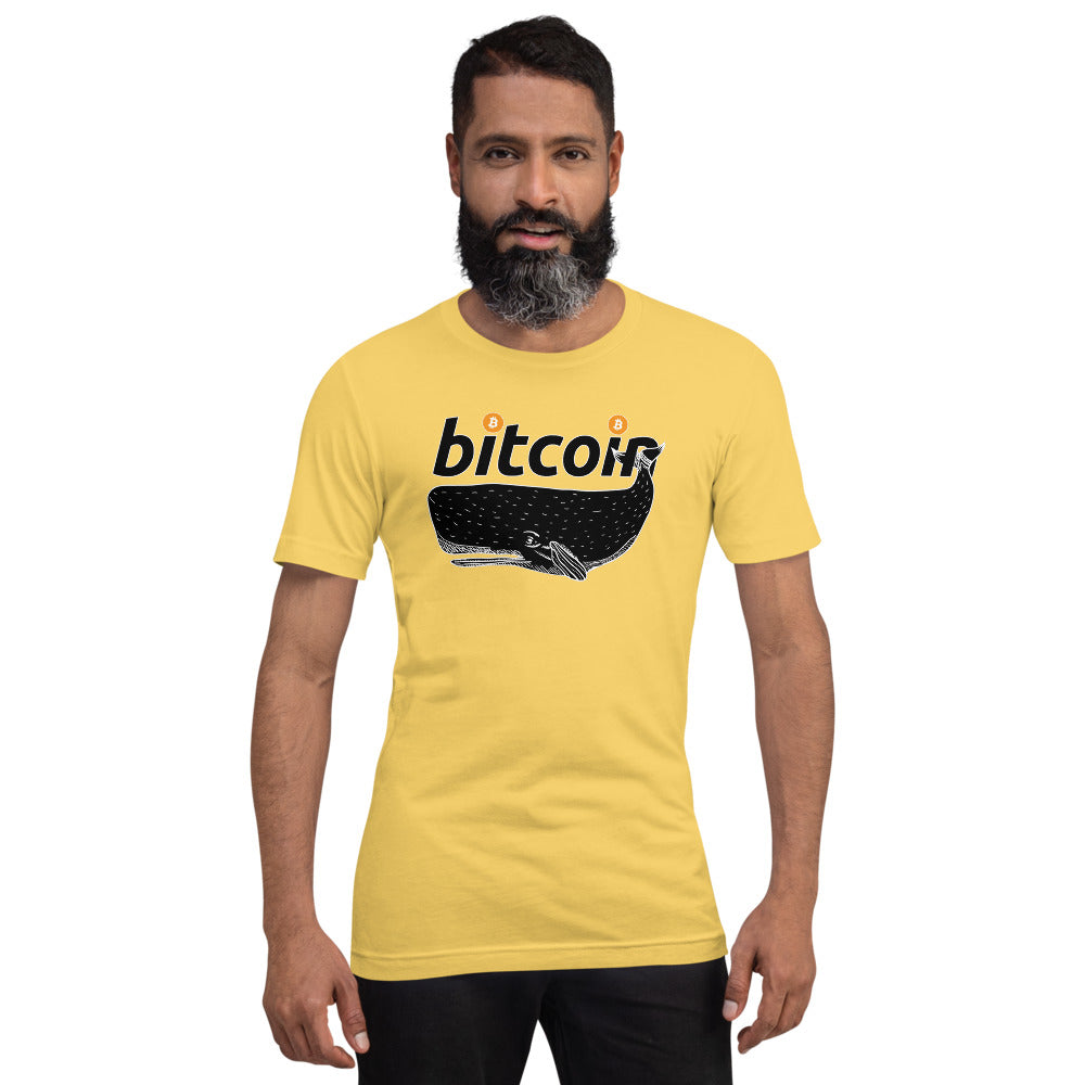 Bitcoin Whale | Shirts & Tops | bitcoin-whale-tee | printful