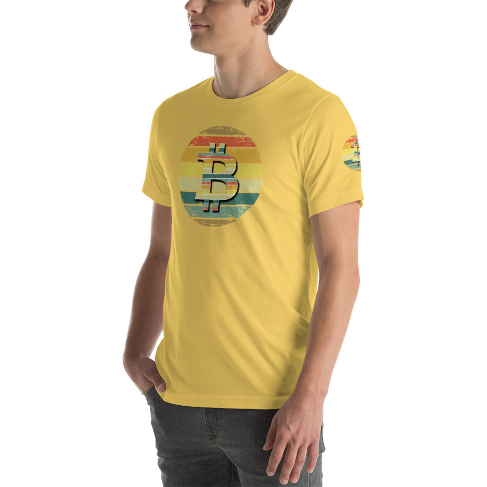 BITCOIN Sunset | Shirts & Tops | bitcoin-sunset-tee | printful