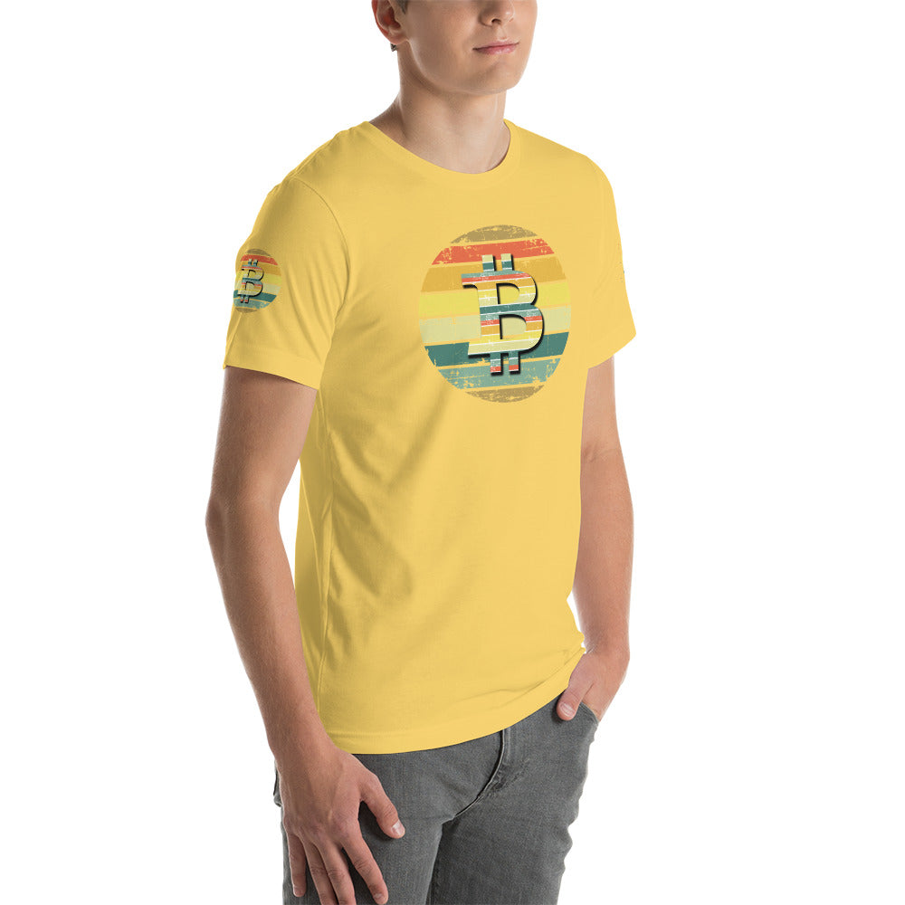 BITCOIN Sunset | Shirts & Tops | bitcoin-sunset-tee | printful
