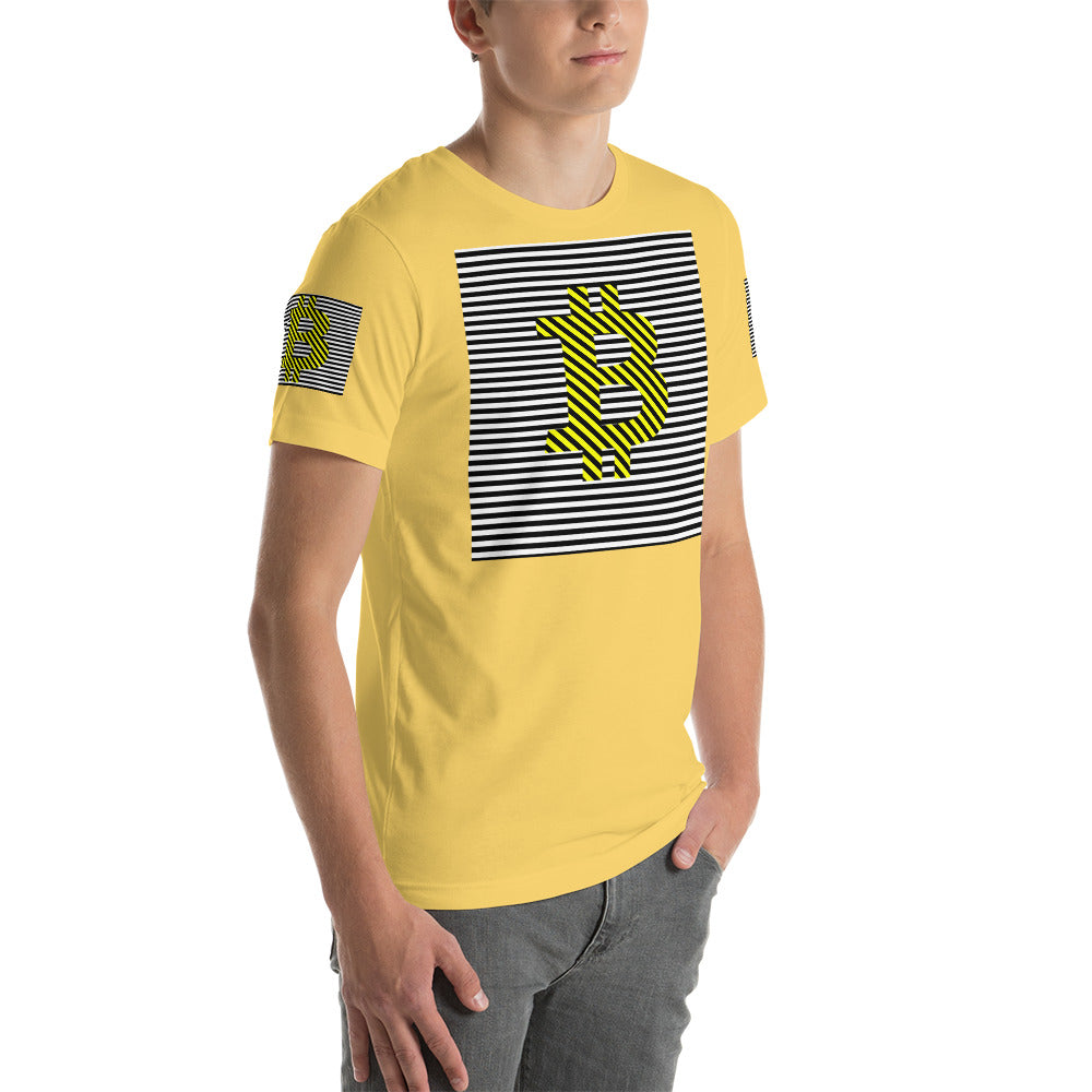 Bitcoin Abstract | Shirts & Tops | bitcoin-astract | PRINTFUL