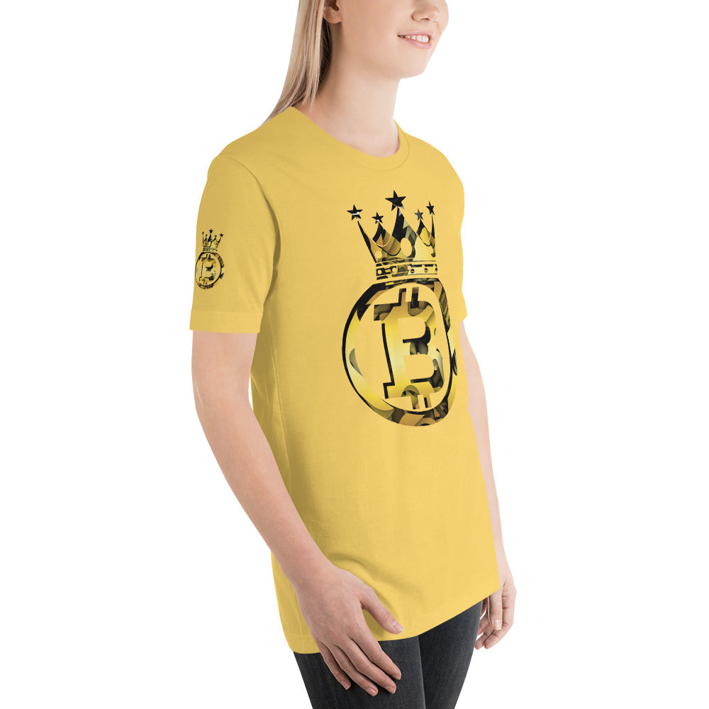 Bitcoin Royal | Shirts & Tops | bitcoin-royal-tee | printful