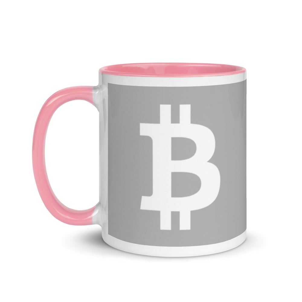 BITCOIN GRAY | Mugs | bitcoin-gray | printful
