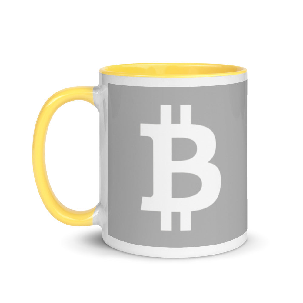 BITCOIN GRAY | Mugs | bitcoin-gray | printful