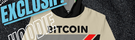 Bitcoin Cassette Sweatshirt and Hoodie - New Product Now Available!