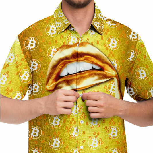 Bitcoin Gold Lips Shirt