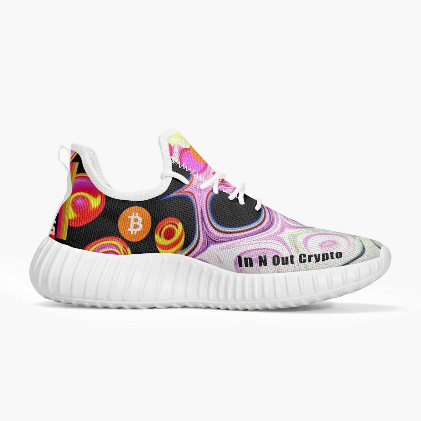 In N Out Promo White-Black Sneakers In N Out Crypto