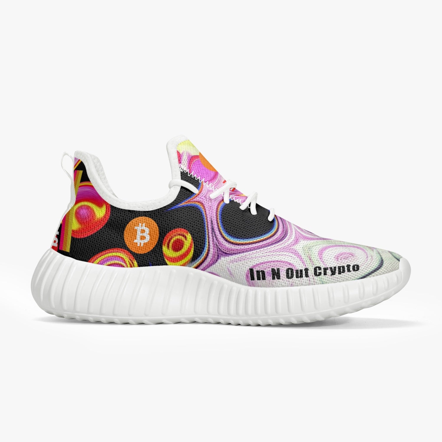 In N Out Promo White-Black Sneakers In N Out Crypto