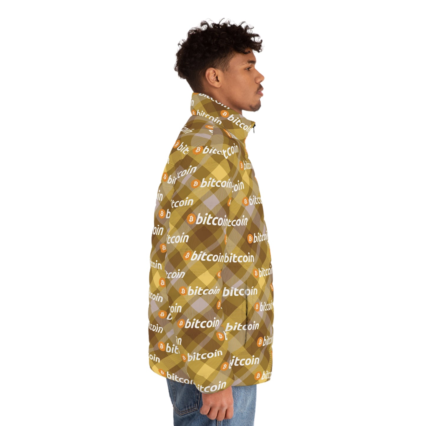 Bitcoin Kingswood Puffer Jacket Printify