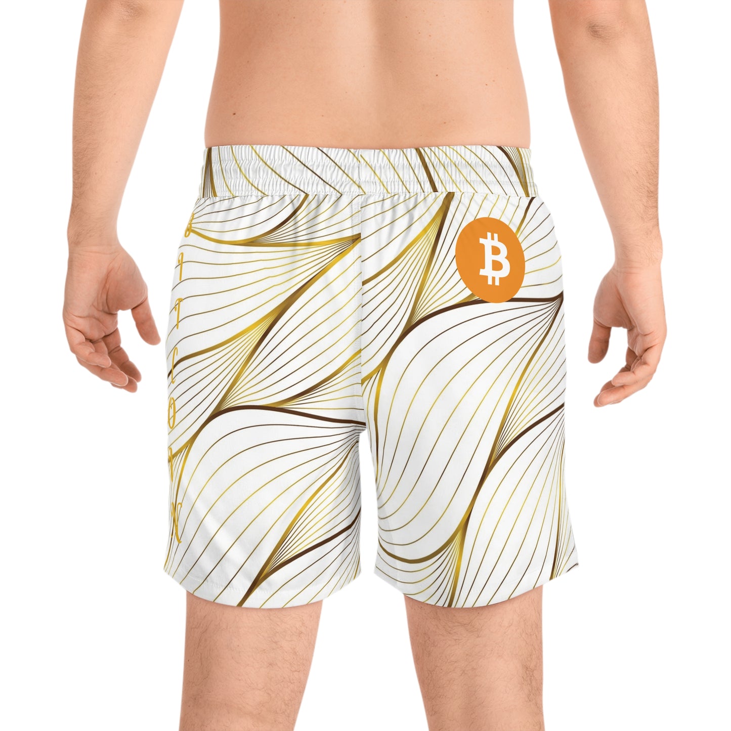 Bitcoin Gold Rush Swim Trunk In N Out Crypto