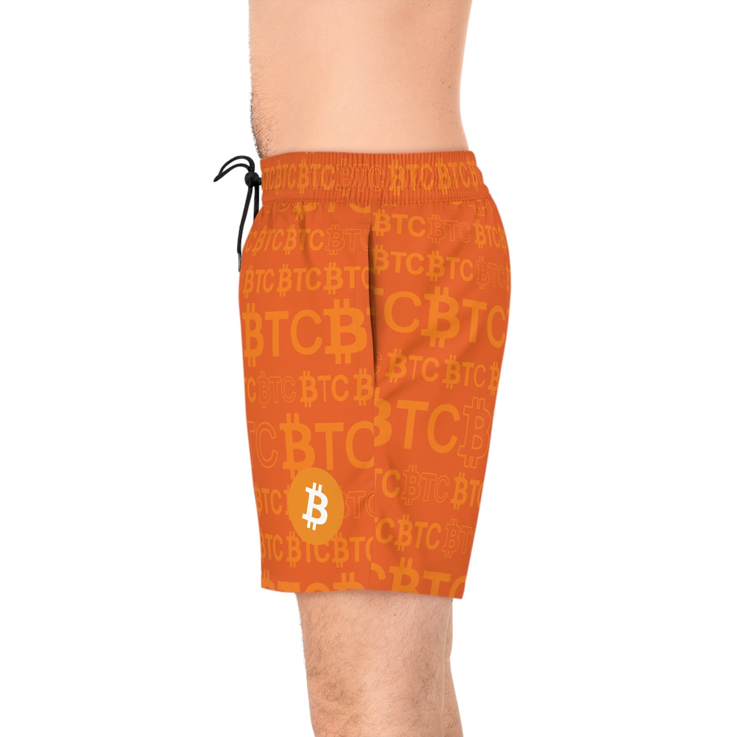 Bitcoin Dubai Orange Swim Trunk In N Out Crypto