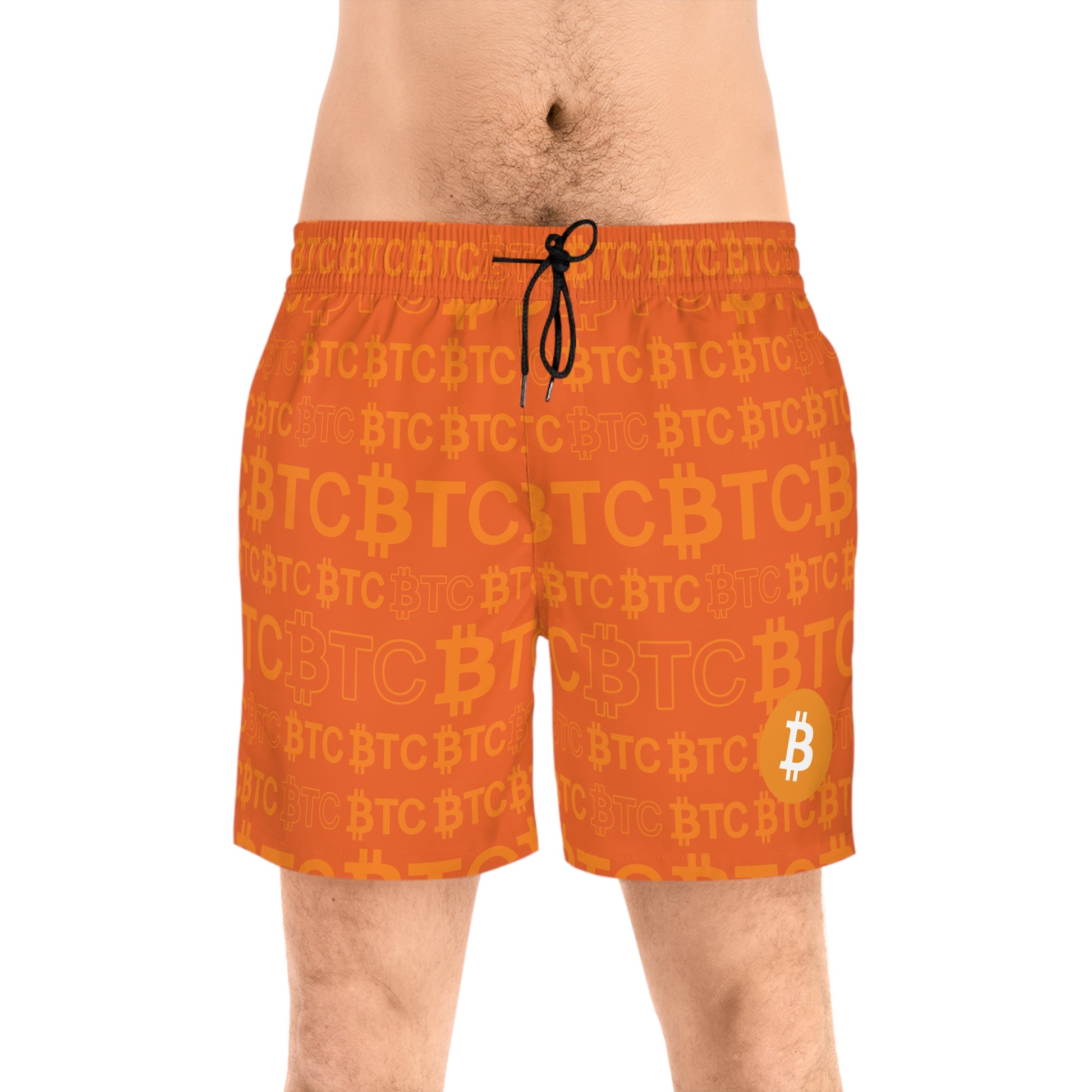 Bitcoin Dubai Orange Swim Trunk In N Out Crypto