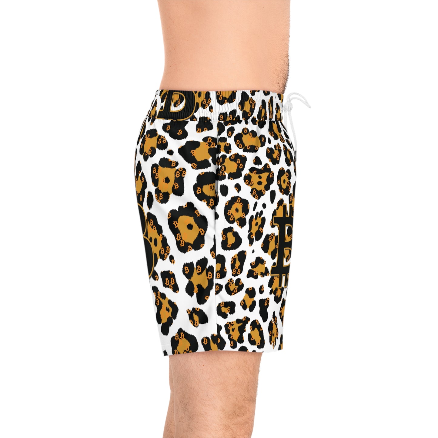 Bitcoin Leopard Swim Trunk In N Out Crypto