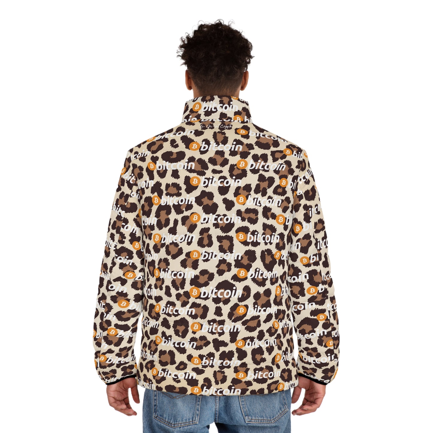 Bitcoin Leopard Puffer Jacket InNOutCrypto