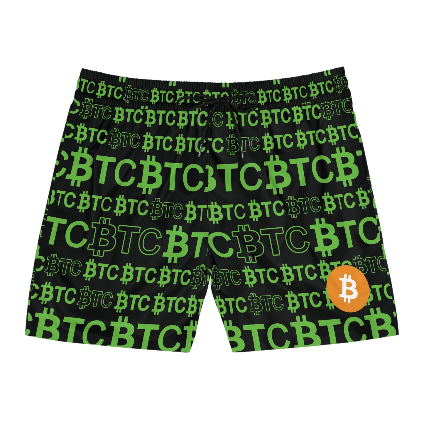 Bitcoin Dubai Green Swim Trunk In N Out Crypto