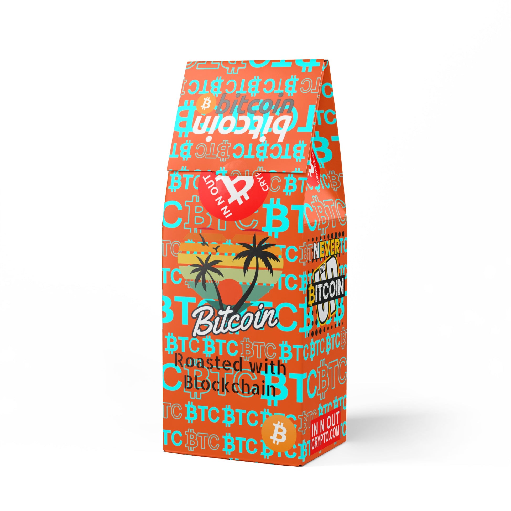 Bitcoin Flathead Valley Coffee Blend Medium-Dark Roast In N Out Crypto