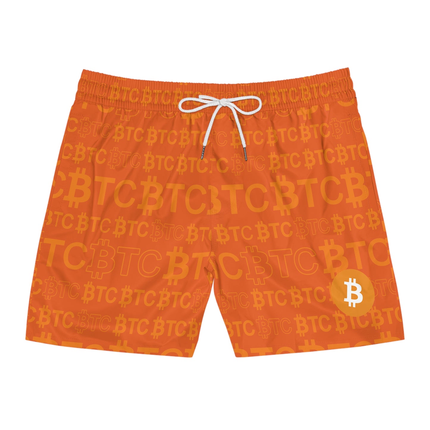 Bitcoin Dubai Orange Swim Trunk In N Out Crypto