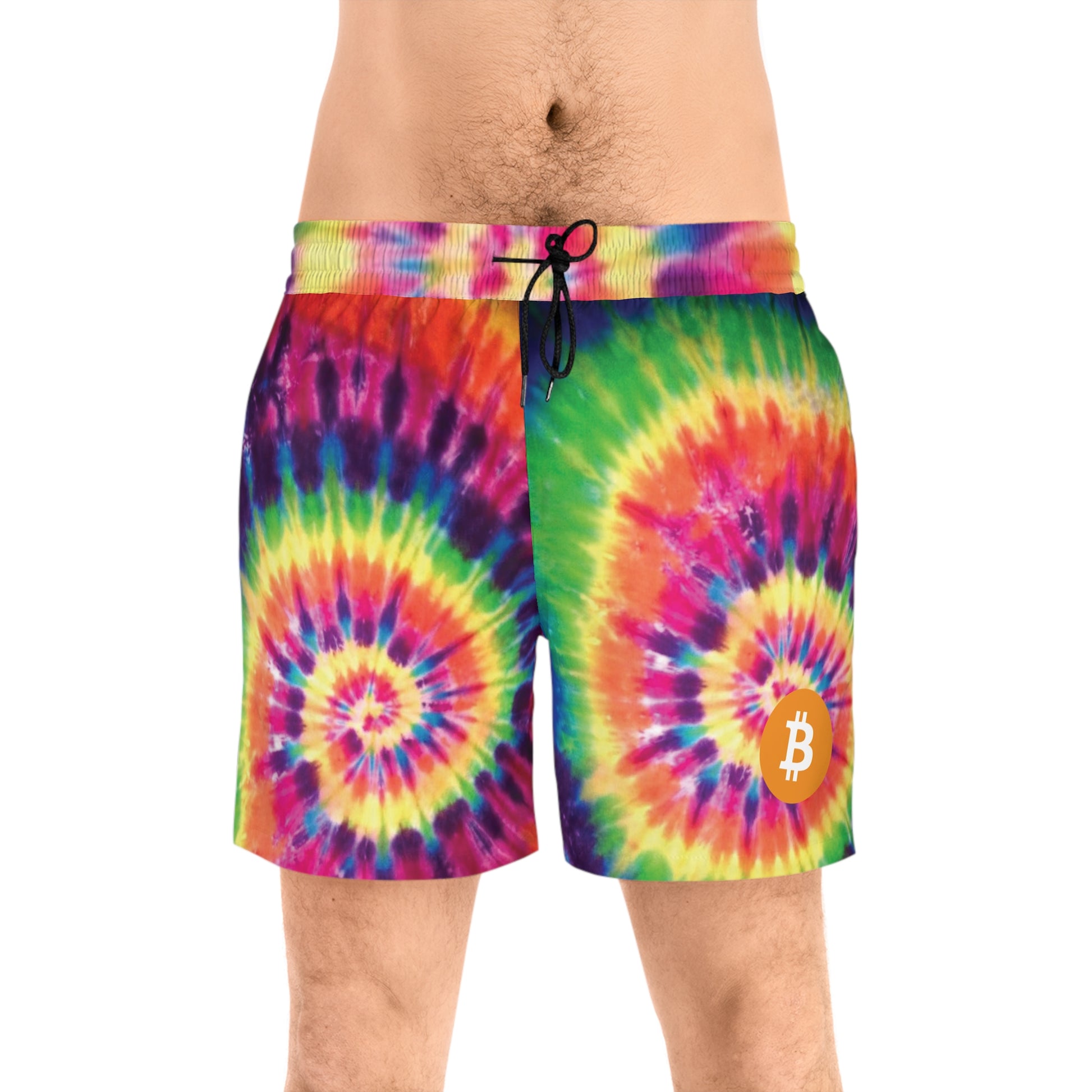 Bitcoin Colors Dye Swim Trunk In N Out Crypto