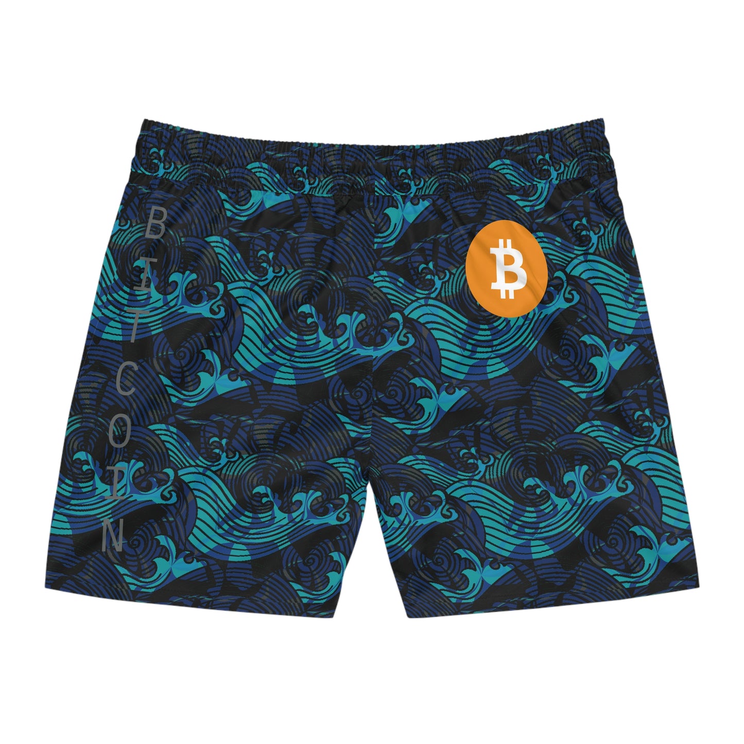 Bitcoin Deep Waves Swim Trunk In N Out Crypto