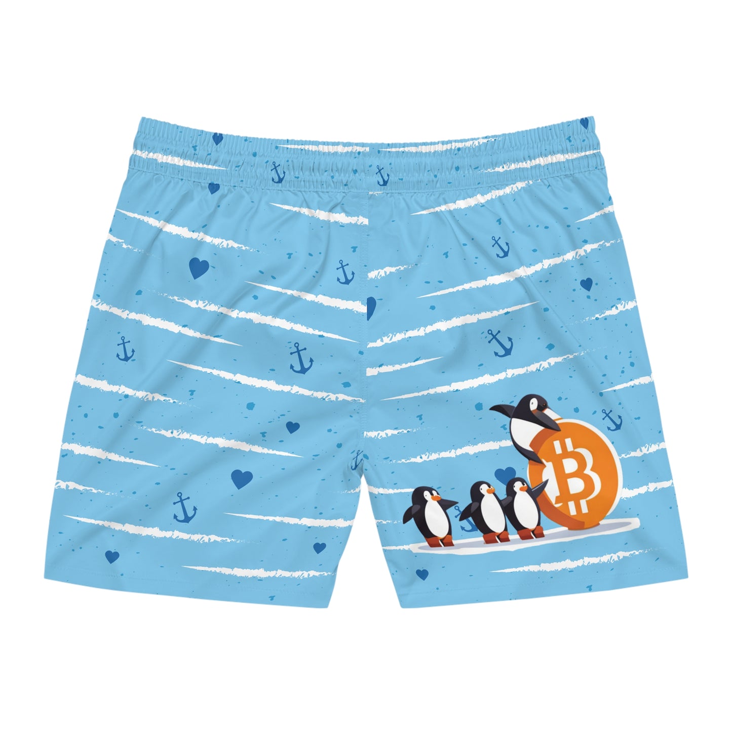 Bitcoin Penguins Swim Trunk In N Out Crypto