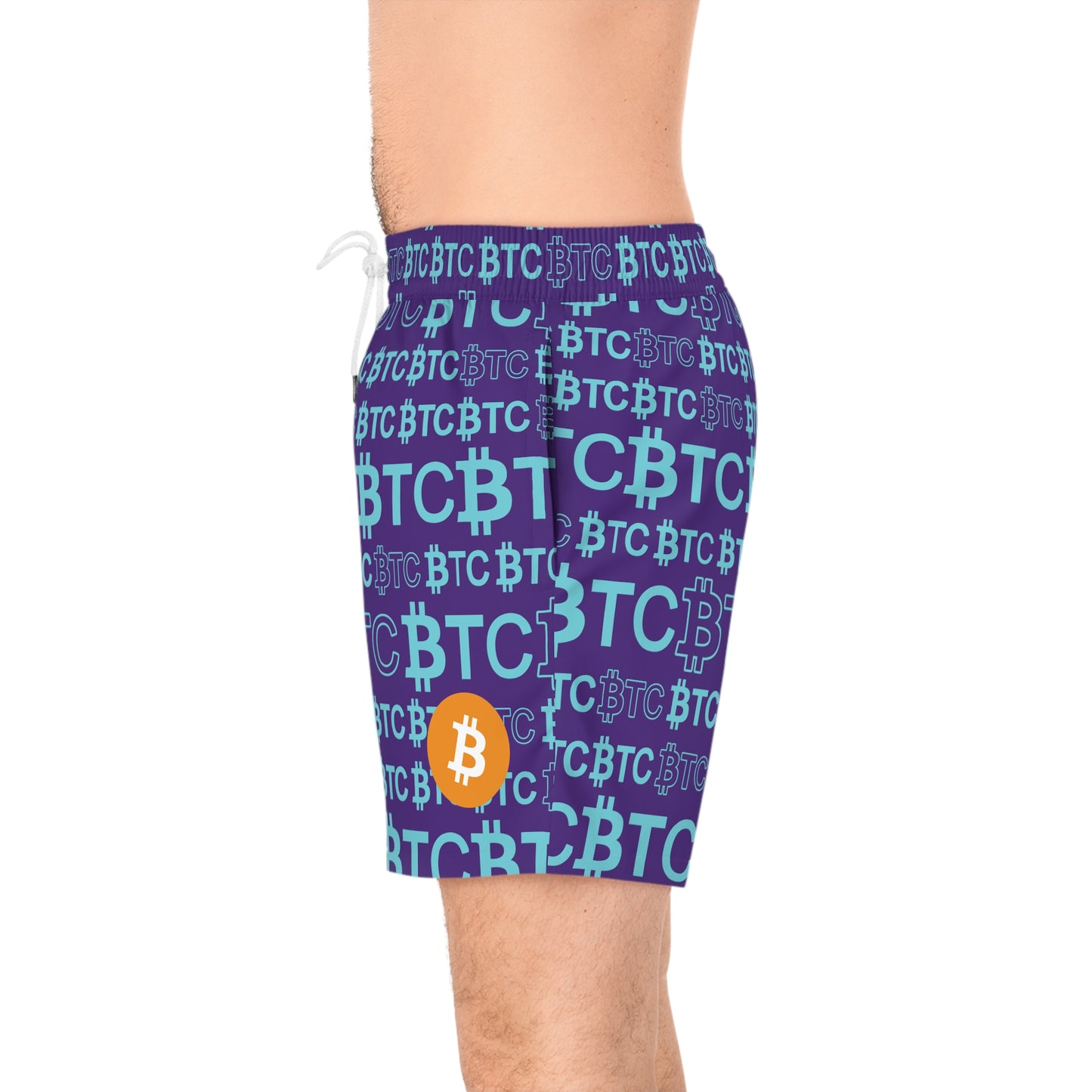 Bitcoin Dubai Purple Swim Trunk In N Out Crypto