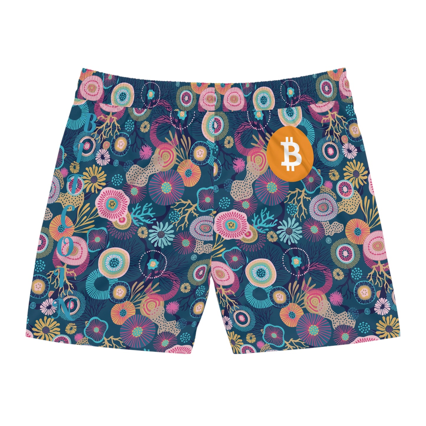 Bitcoin Jelly Fish Swim Trunk In N Out Crypto