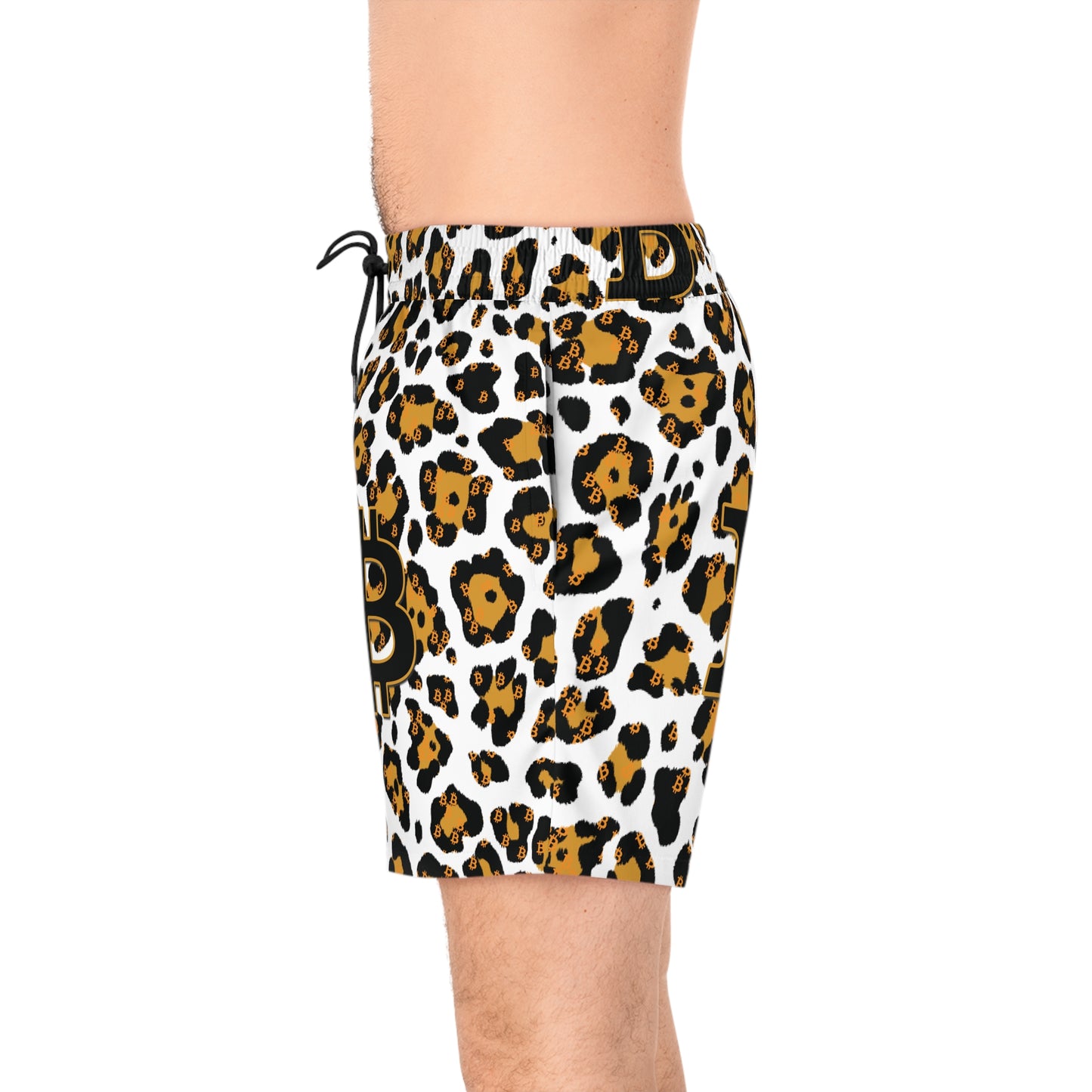 Bitcoin Leopard Swim Trunk In N Out Crypto