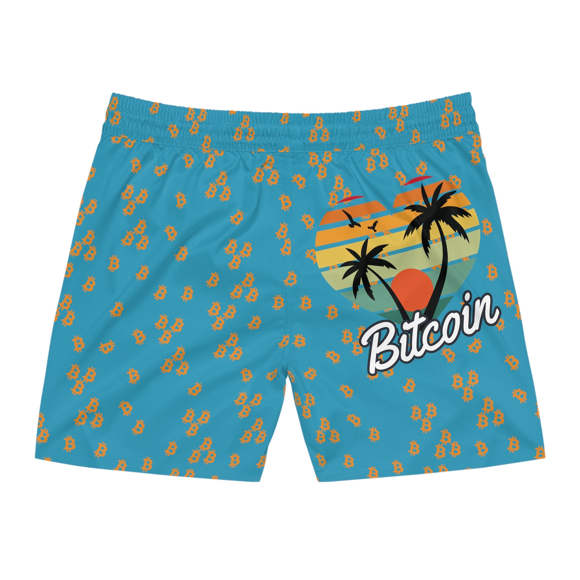 Bitcoin Sunset Swim Trunk In N Out Crypto