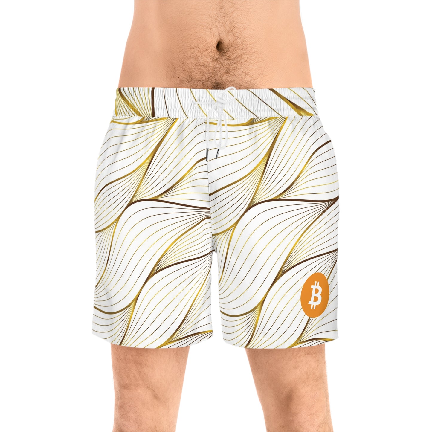 Bitcoin Gold Rush Swim Trunk In N Out Crypto