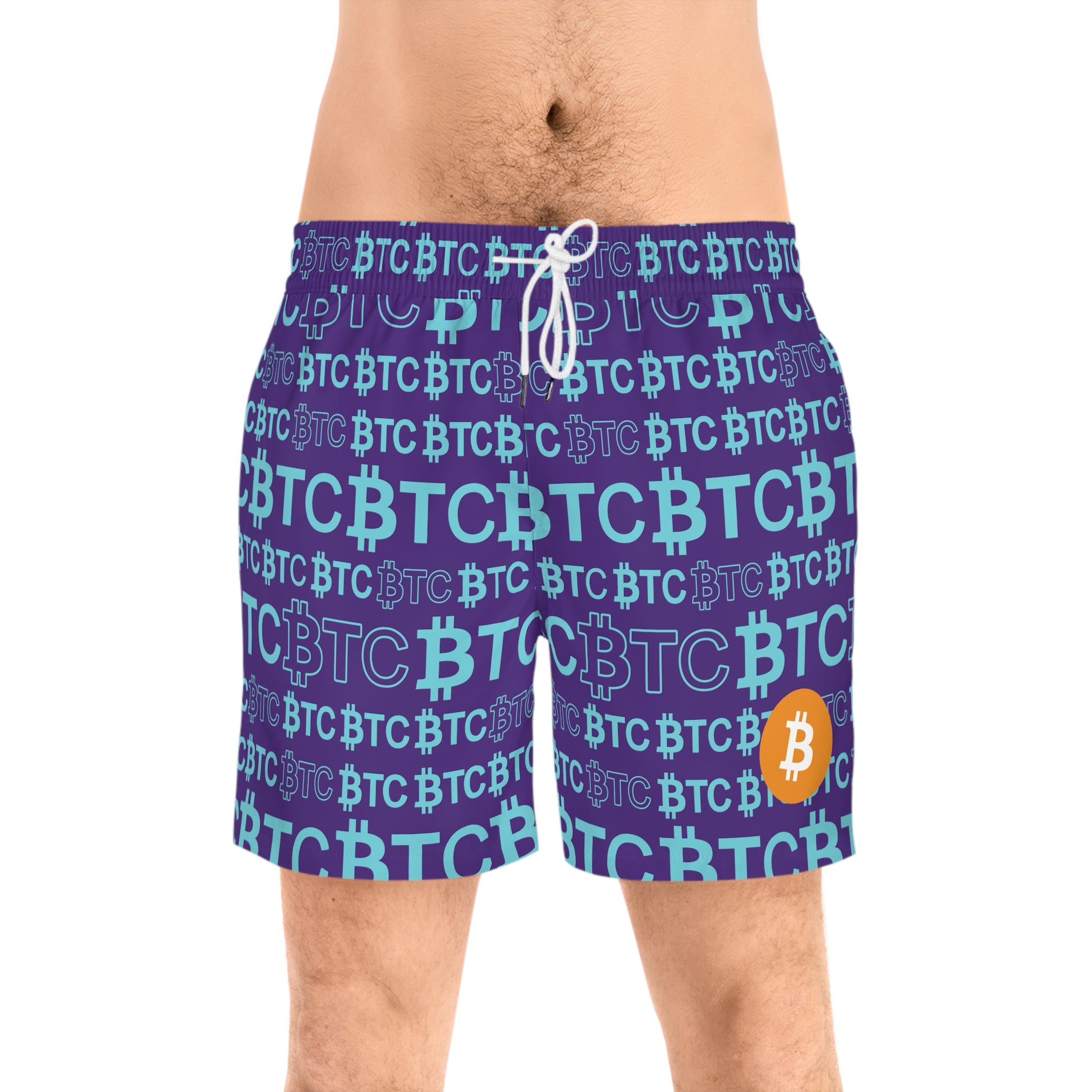 Bitcoin Dubai Purple Swim Trunk In N Out Crypto