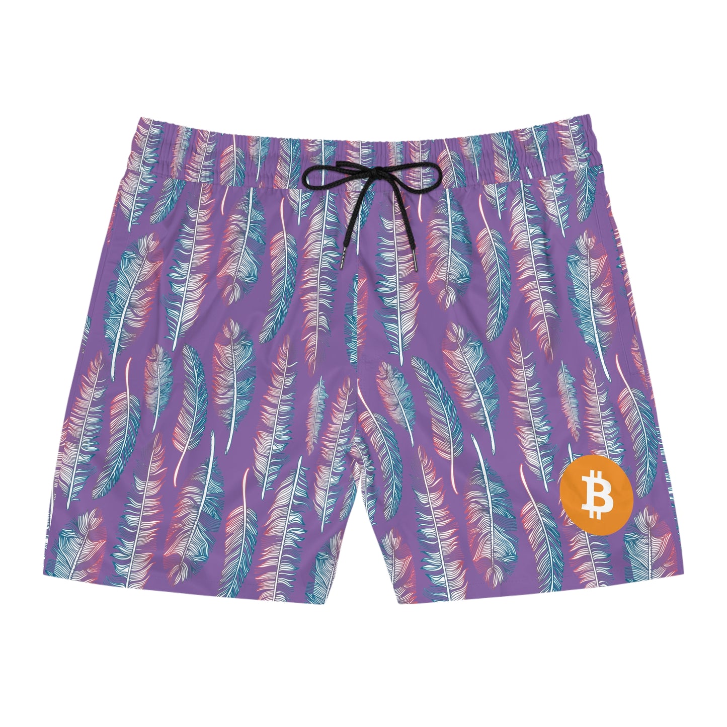 Bitcoin Featers Swim Trunk In N Out Crypto