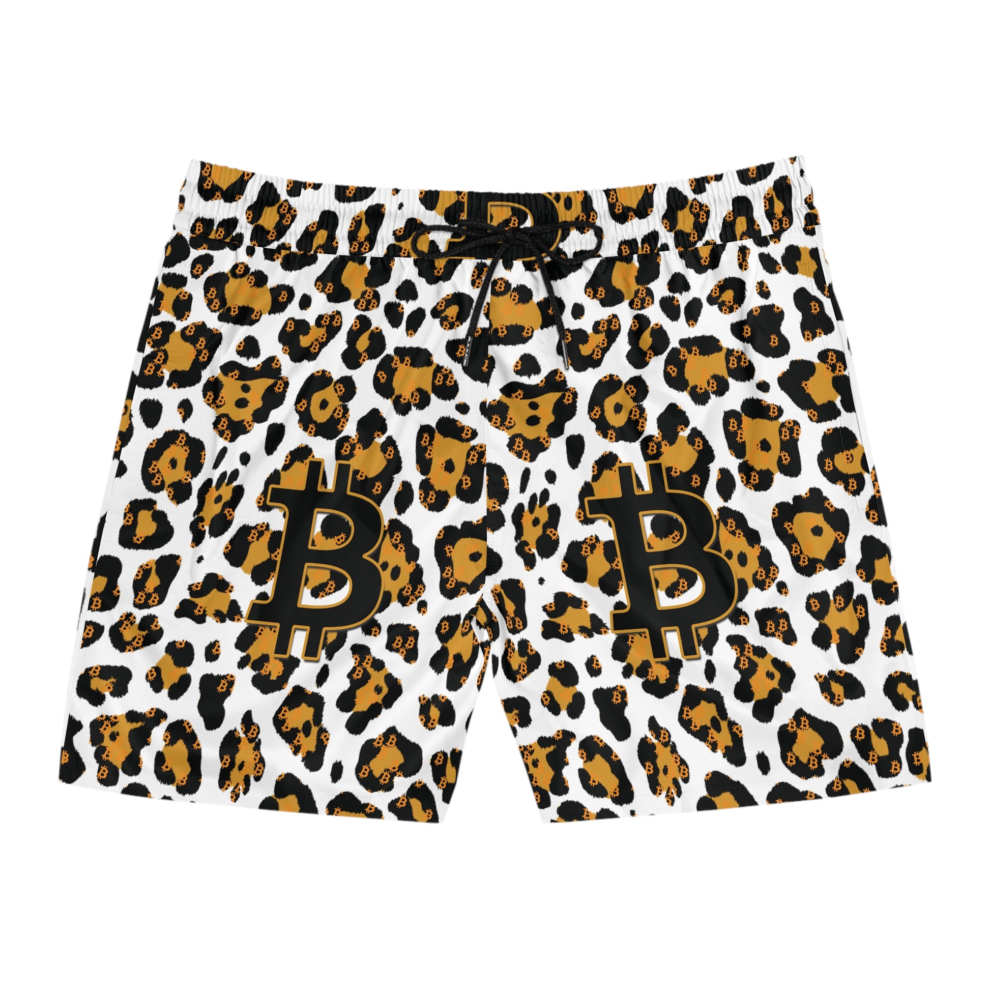 Bitcoin Leopard Swim Trunk In N Out Crypto