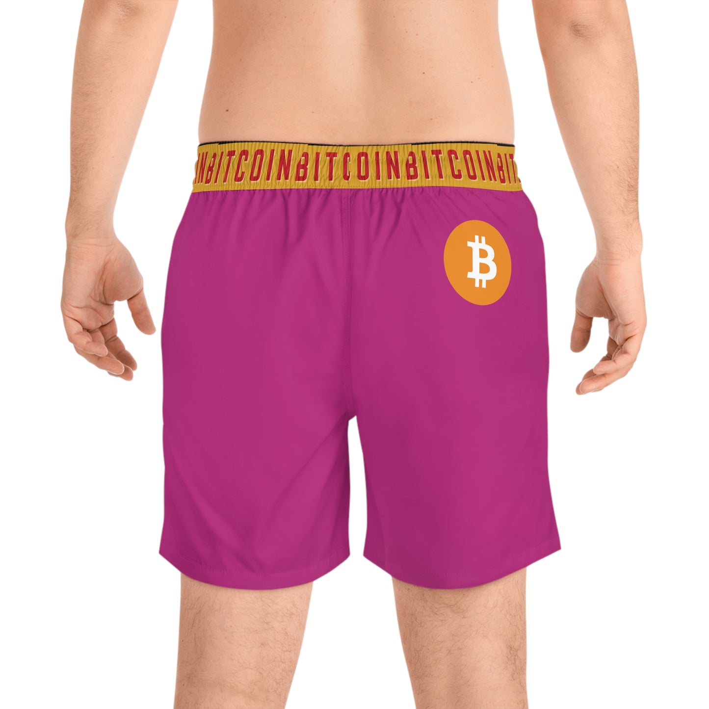 Bitcoin Just Hodl It Pink Swim Trunk In N Out Crypto