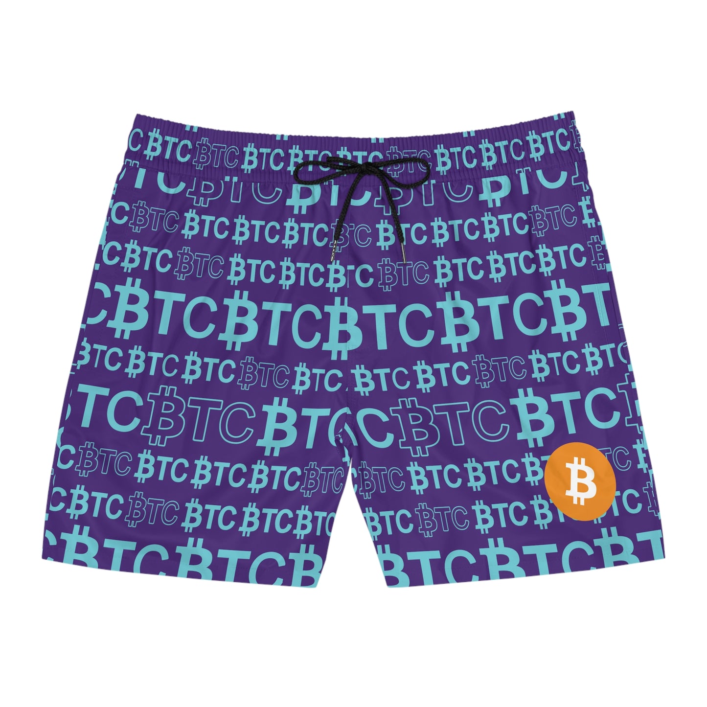 Bitcoin Dubai Purple Swim Trunk In N Out Crypto