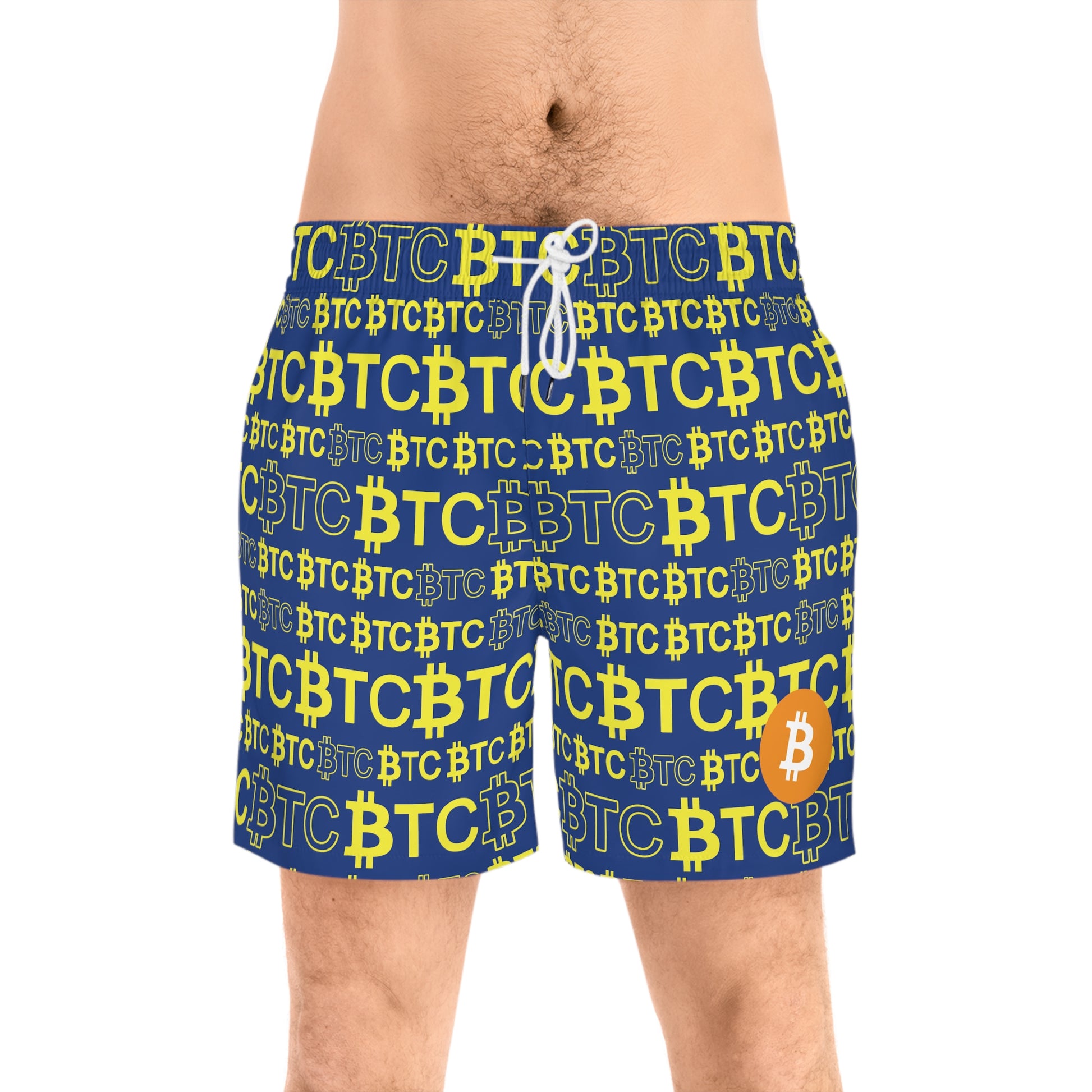 Bitcoin Dubai Yellow Swim Trunk In N Out Crypto