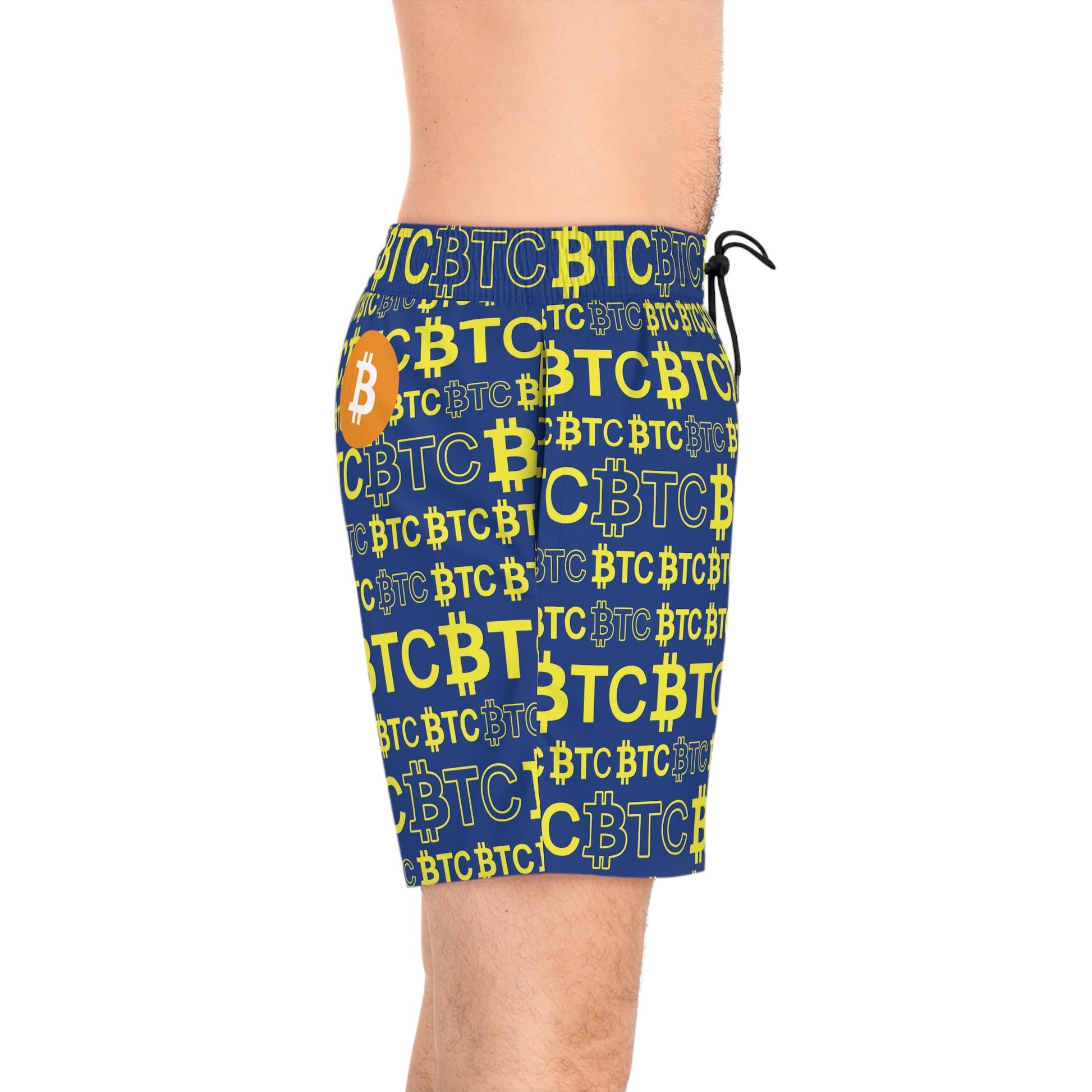 Bitcoin Dubai Yellow Swim Trunk In N Out Crypto