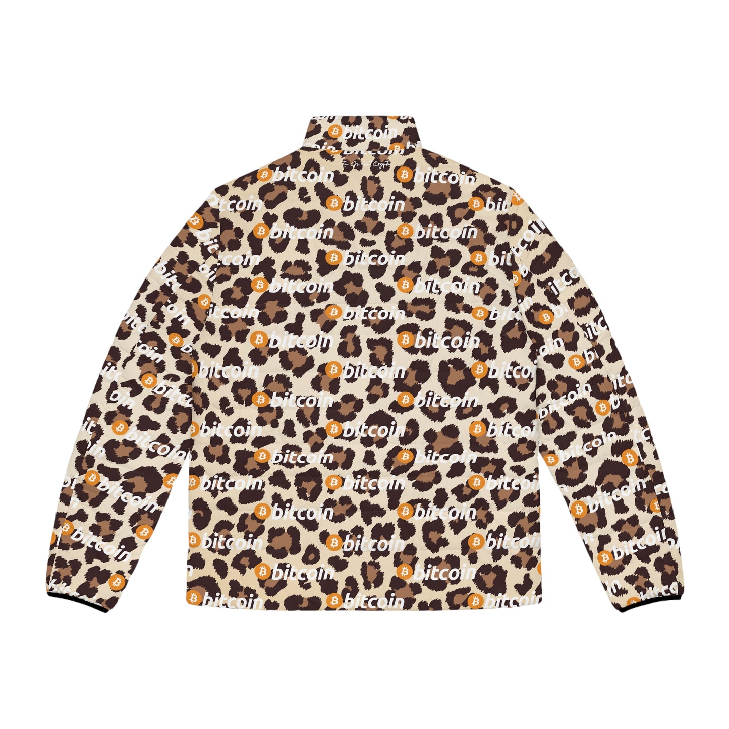 Bitcoin Leopard Puffer Jacket InNOutCrypto