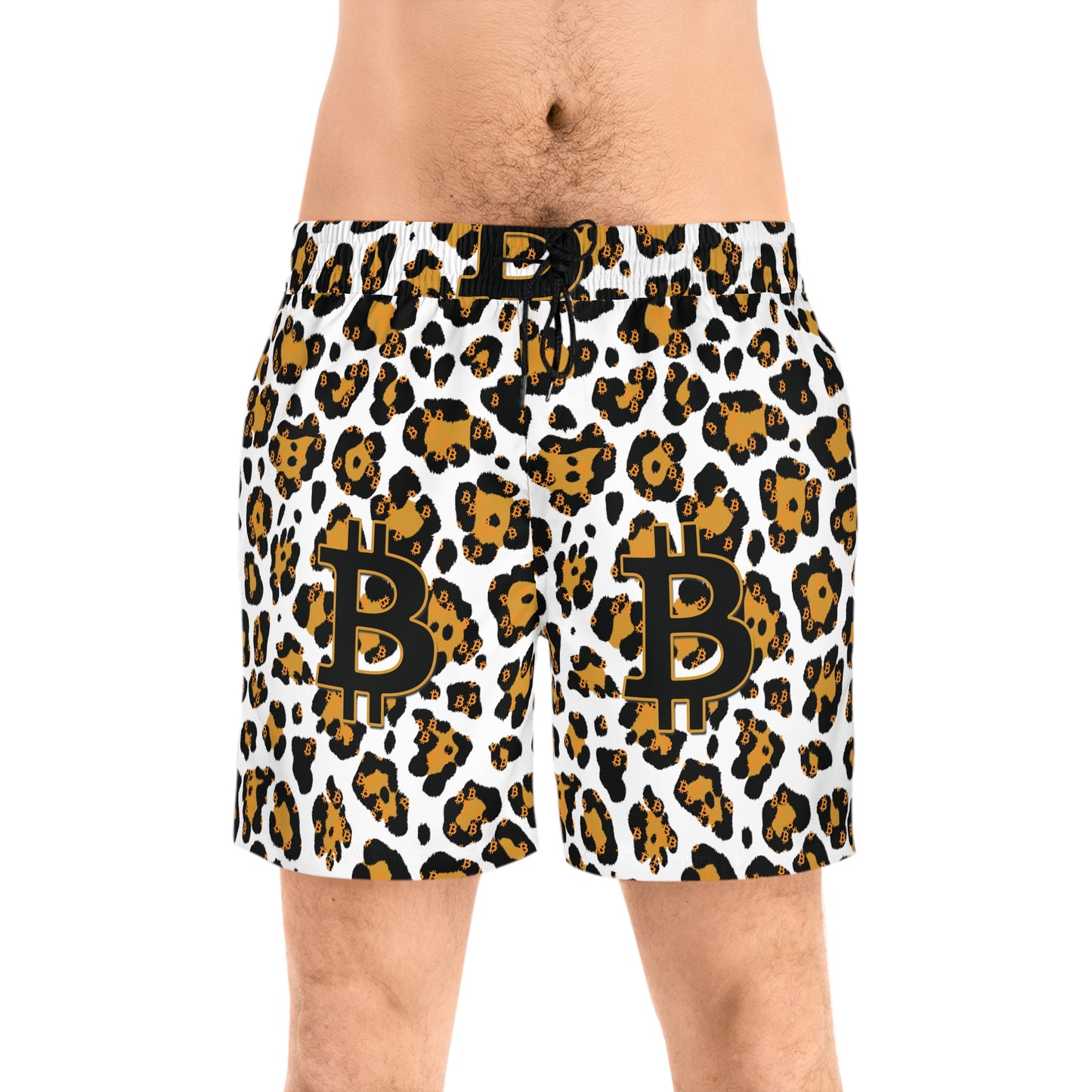 Bitcoin Leopard Swim Trunk In N Out Crypto