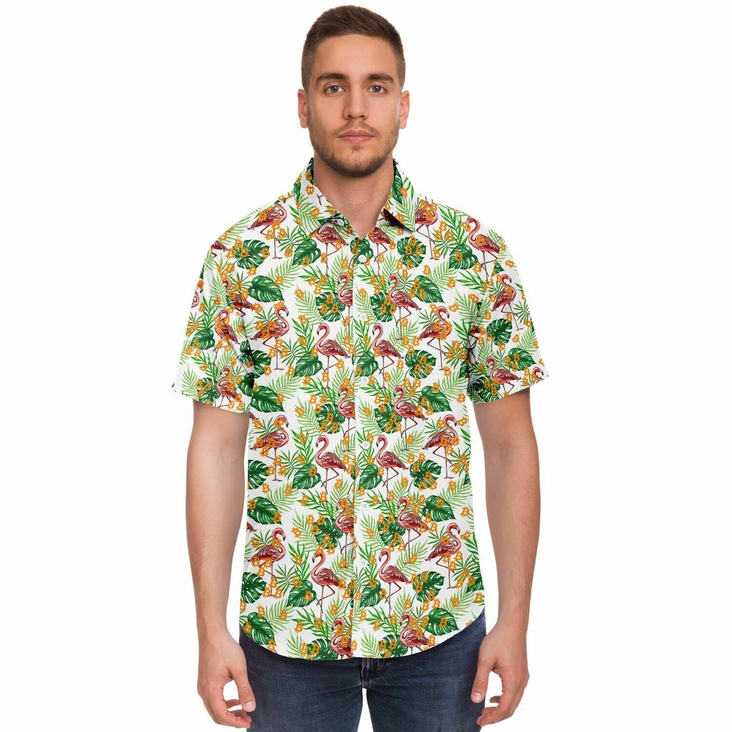 Bitcoin Tropical Shirt