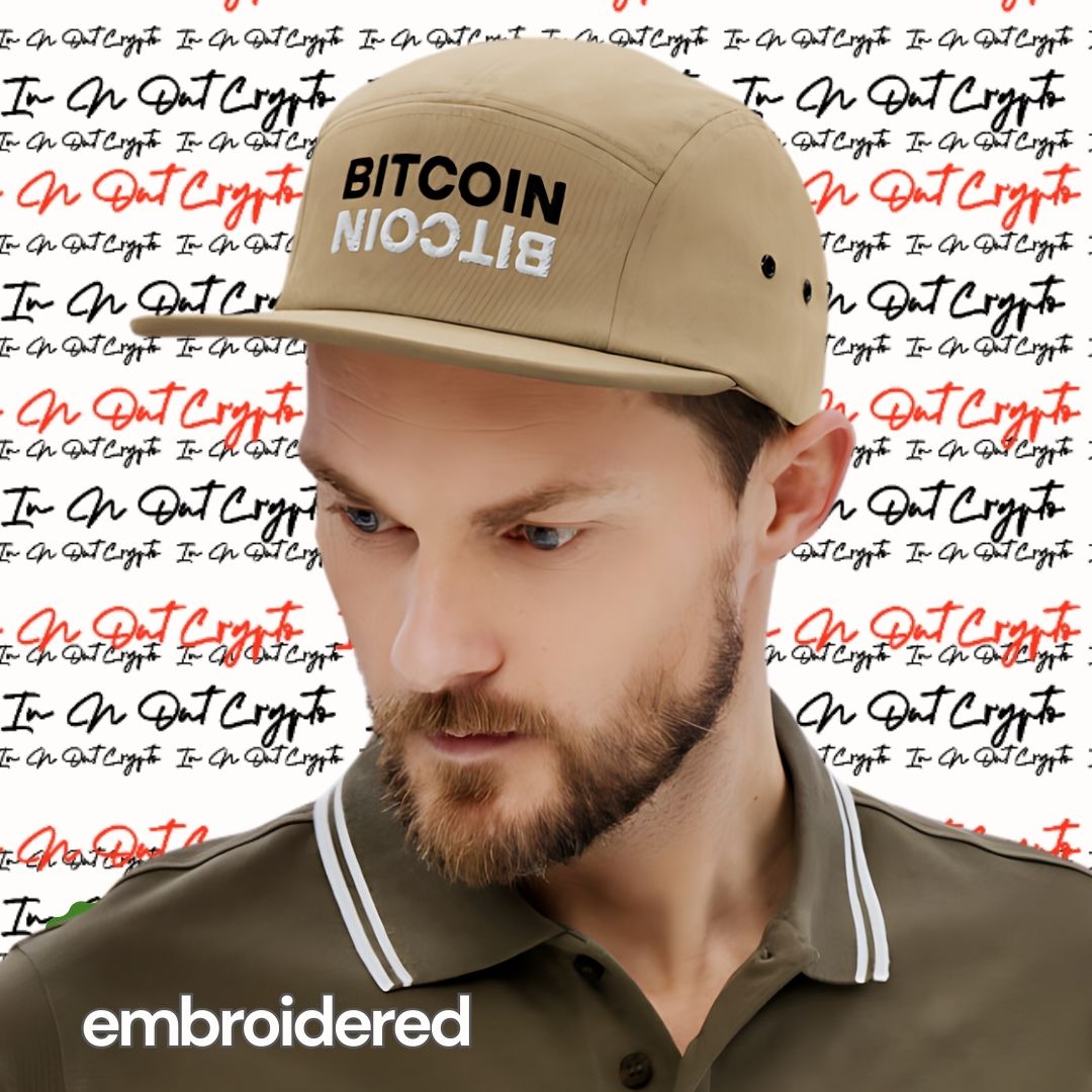 Bitcoin Mirror Premium Embroidered Hat InNOutCrypto