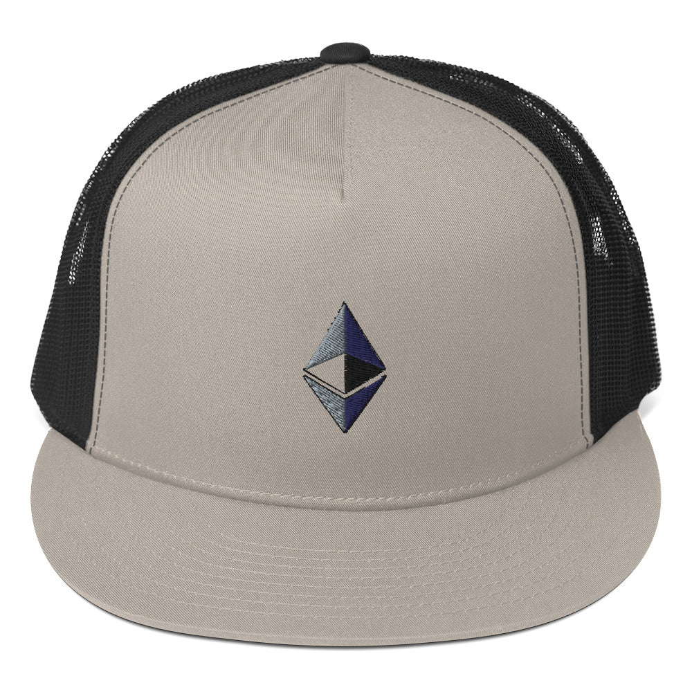 Ethereum Embroidered Trucker Hat