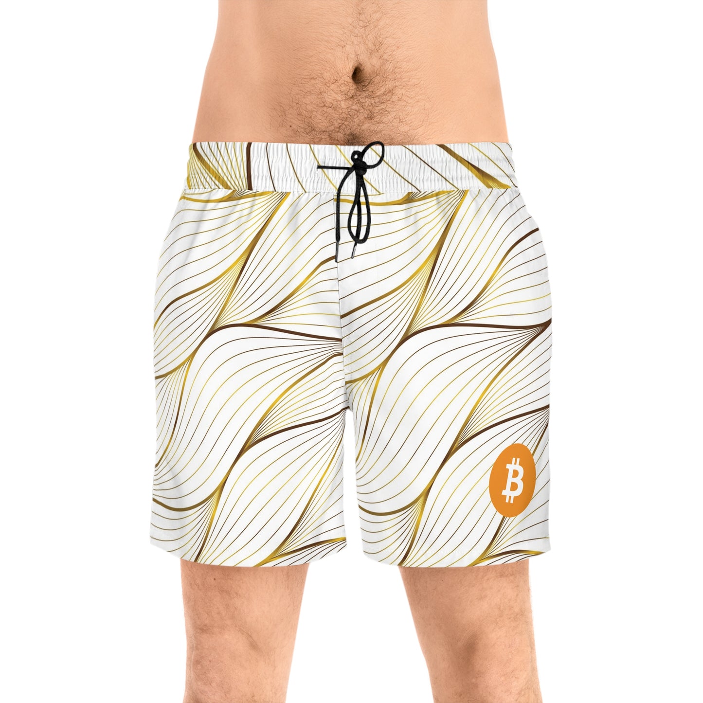 Bitcoin Gold Rush Swim Trunk In N Out Crypto