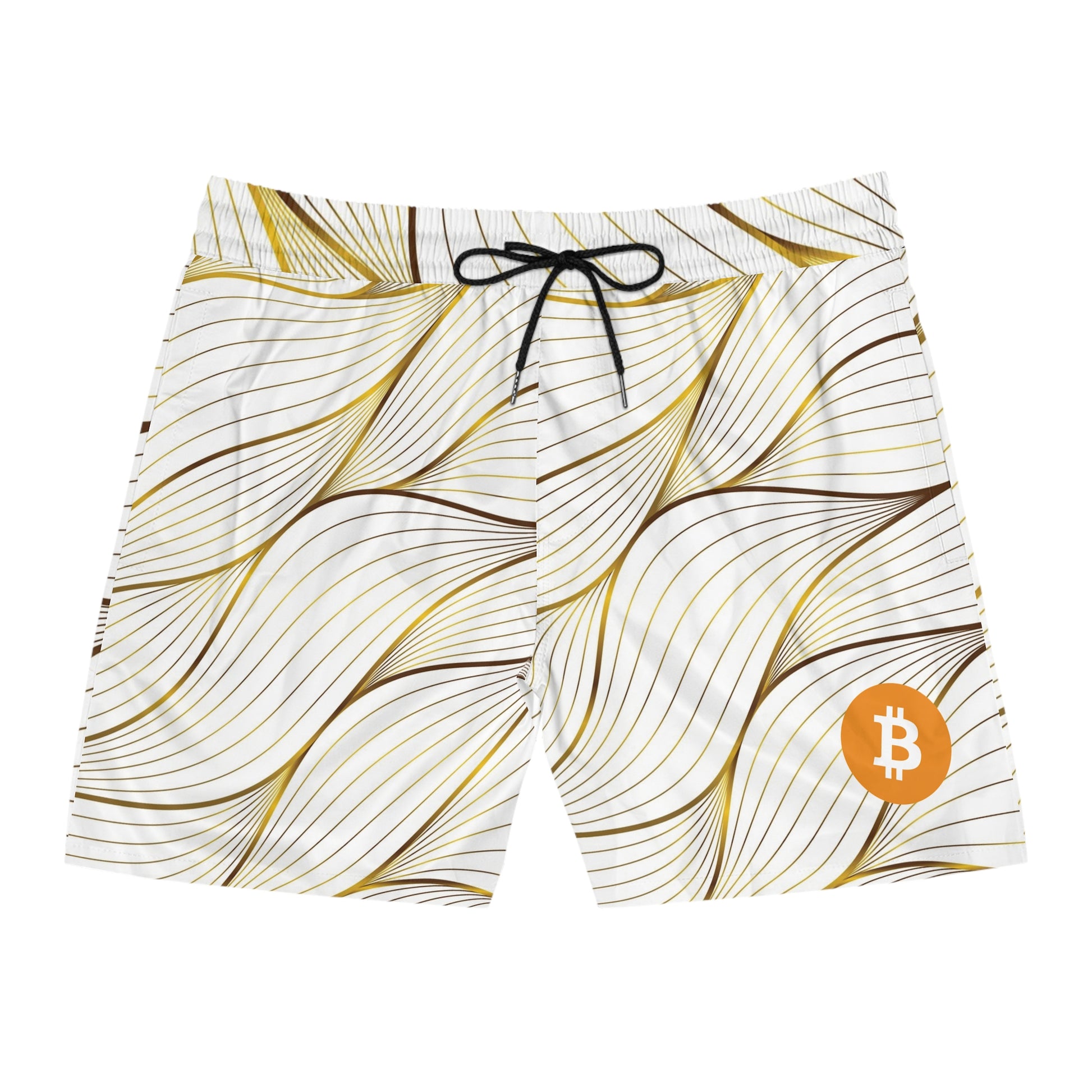 Bitcoin Gold Rush Swim Trunk In N Out Crypto