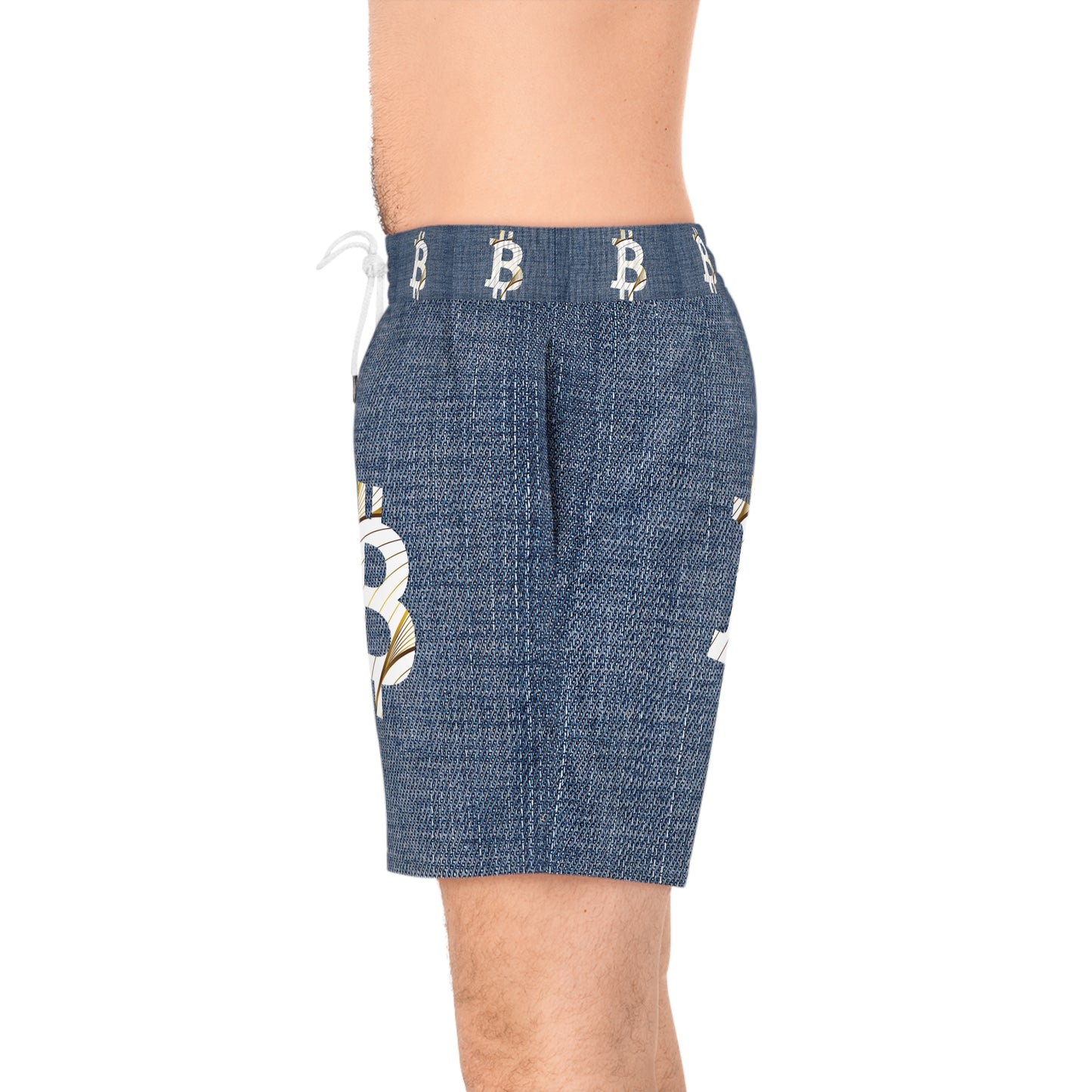 Bitcoin Jeans Club Swim Trunk In N Out Crypto